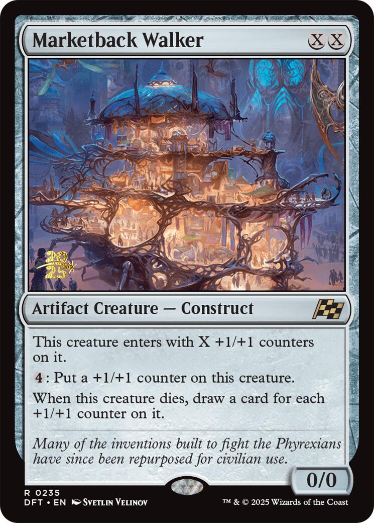 {@R} Marketback Walker [Aetherdrift Prerelease Promos][PR DFT 235]