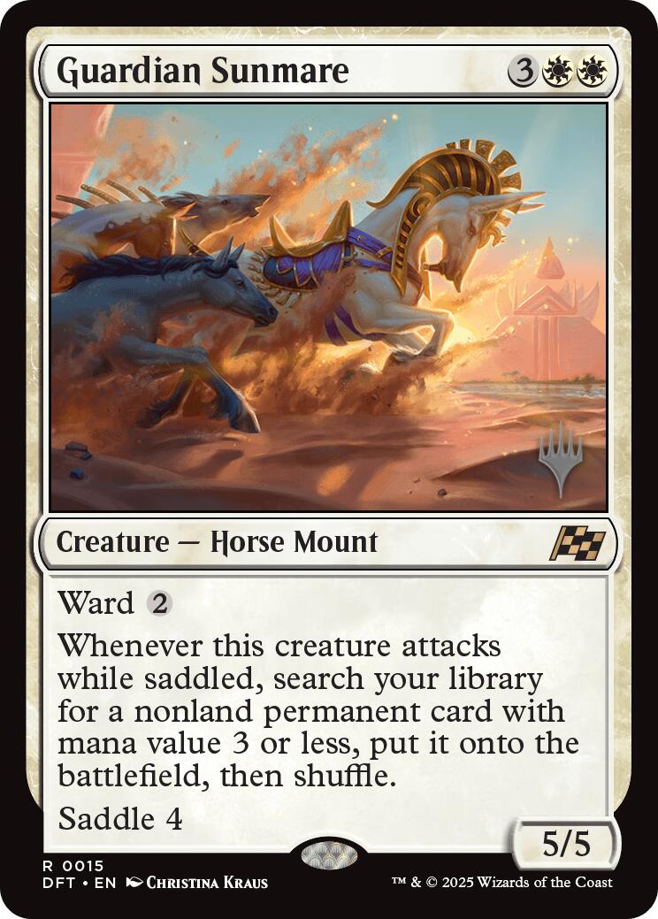 {@R} Guardian Sunmare [Aetherdrift Promos][PP DFT 015]