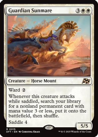 {@R} Guardian Sunmare [Aetherdrift Promos][PP DFT 015]