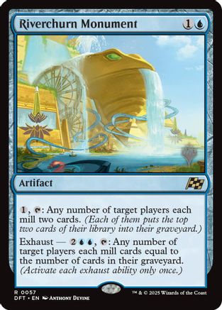 {@R} Riverchurn Monument [Aetherdrift Promos][PP DFT 057]