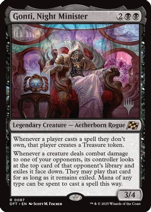{@R} Gonti, Night Minister [Aetherdrift Promos][PP DFT 087]