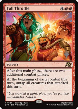 {@R} Full Throttle [Aetherdrift Promos][PP DFT 127]