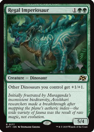 {@R} Regal Imperiosaur [Aetherdrift Promos][PP DFT 177]