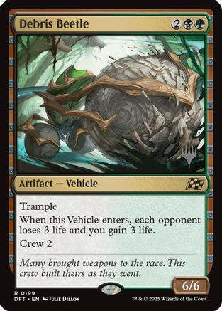 {@R} Debris Beetle [Aetherdrift Promos][PP DFT 199]