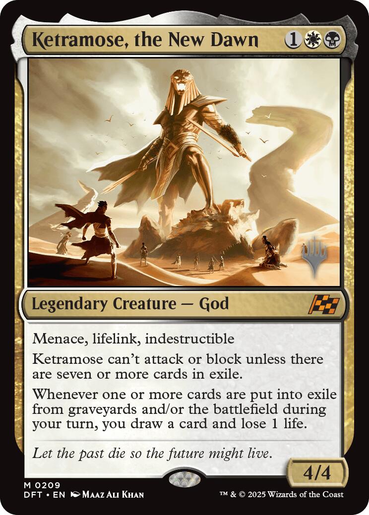 {@R} Ketramose, the New Dawn [Aetherdrift Promos][PP DFT 209]