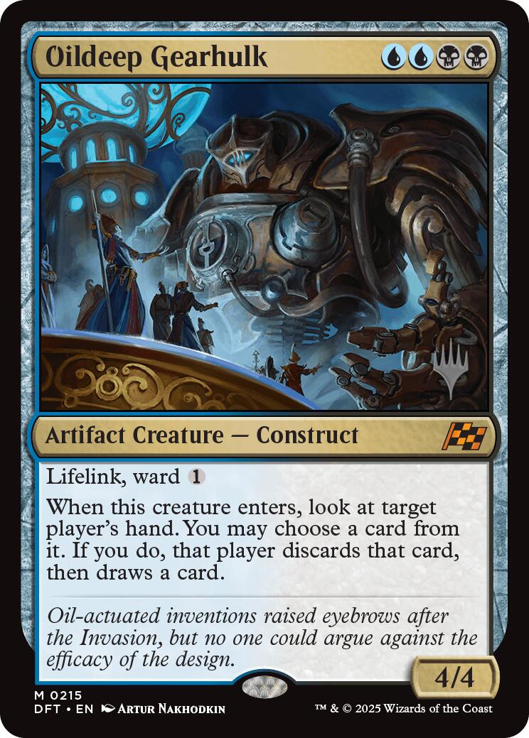 {@R} Oildeep Gearhulk [Aetherdrift Promos][PP DFT 215]