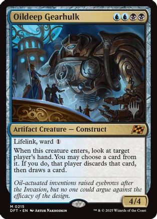 {@R} Oildeep Gearhulk [Aetherdrift Promos][PP DFT 215]