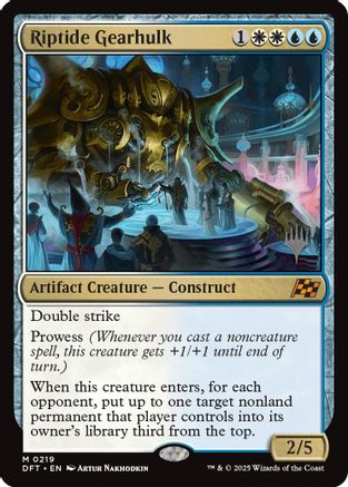 {@R} Riptide Gearhulk [Aetherdrift Promos][PP DFT 219]