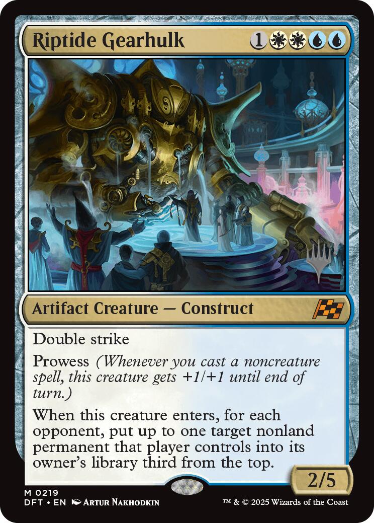 {@R} Riptide Gearhulk [Aetherdrift Promos][PP DFT 219]