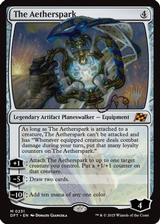 {@R} The Aetherspark [Aetherdrift Promos][PP DFT 231]