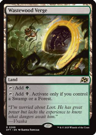 {@R} Wastewood Verge [Aetherdrift Promos][PP DFT 268]