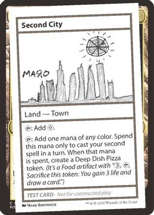 {C} Second City [Secret Lair Drop Series][PF25 006]