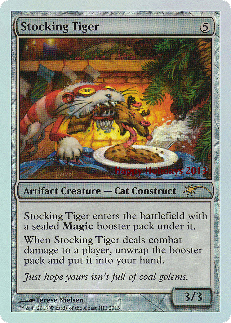 {R} Stocking Tiger [Happy Holidays][PA HHO 013] - Misty Mountain Games