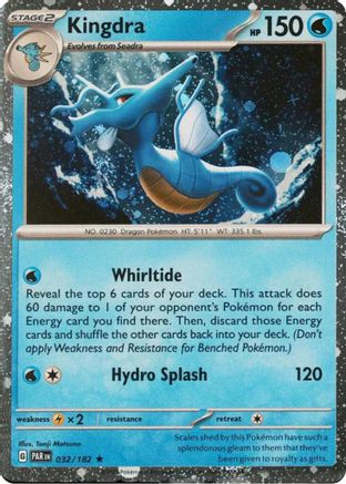 [PKM] Kingdra (032/182) (Cosmos Holo) [Miscellaneous Cards]