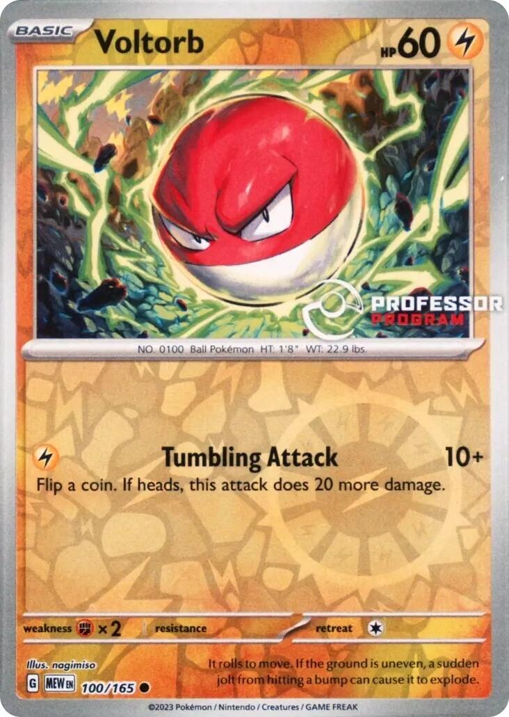 [PKM] Voltorb (100/165) [Professor Program Promos]