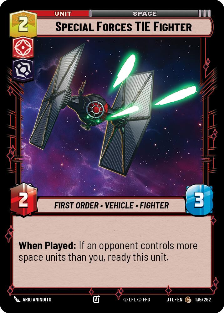 {SW-C}Special Forces TIE Fighter (135/257) [Jump to Lightspeed]