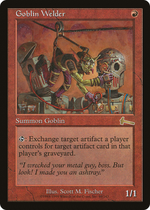 {R} Goblin Welder [Urza's Legacy][ULG 080] - Misty Mountain Games