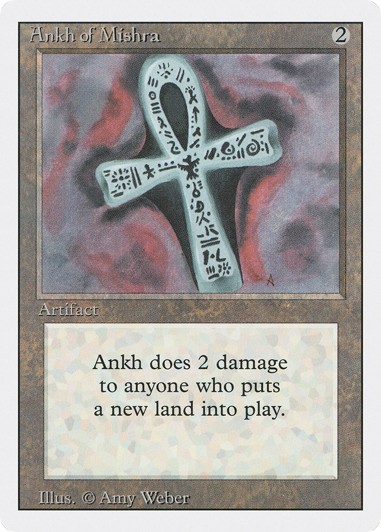 {R} Ankh of Mishra [Revised Edition][3ED 233] - Misty Mountain Games