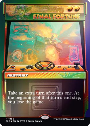 Final Fortune (Rainbow Foil) [Secret Lair Drop Series]