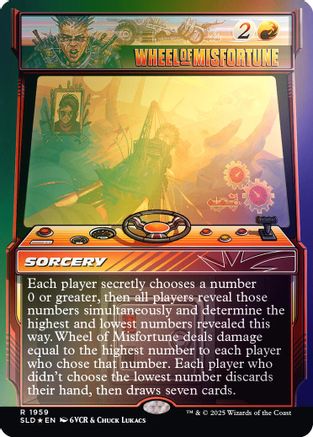 Wheel of Misfortune (1959) (Rainbow Foil) [SLD 1959]  Foil