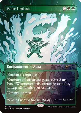 Bear Umbra (Rainbow Foil) [SLD 1723]  Foil