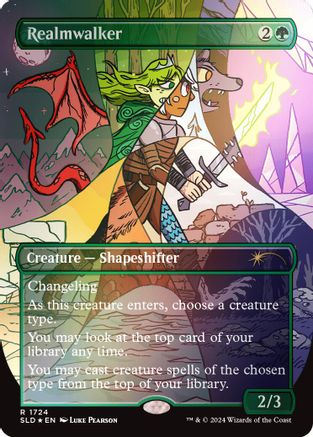 Realmwalker (Rainbow Foil) [SLD 1724]  Foil