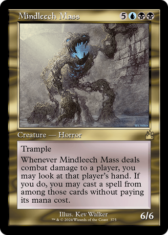 {R} Mindleech Mass (Retro Frame) [Ravnica Remastered][RVR 375]