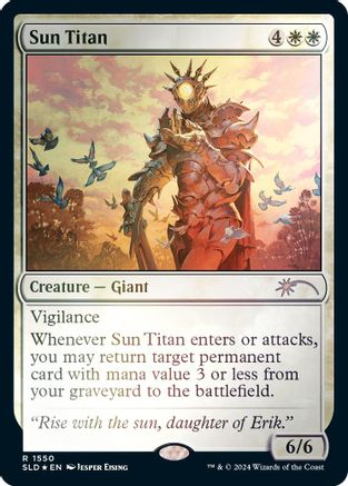 Sun Titan (Rainbow Foil) [SLD 1550]  Foil