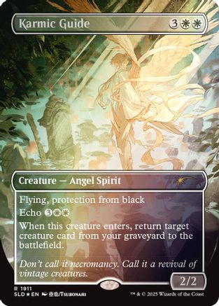 Karmic Guide (1911) (Rainbow Foil) [SLD 1911]  Foil