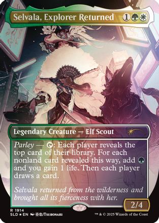 Selvala, Explorer Returned (Rainbow Foil) [SLD 1914]  Foil
