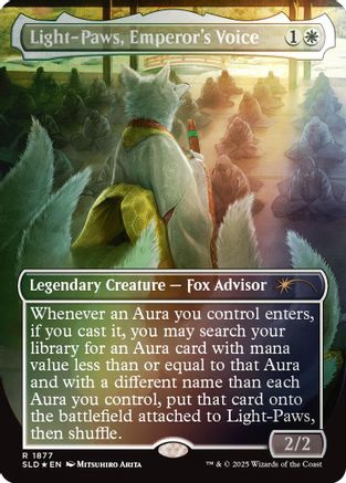 Light-Paws, Emperor's Voice (Rainbow Foil) [SLD 1877]  Foil