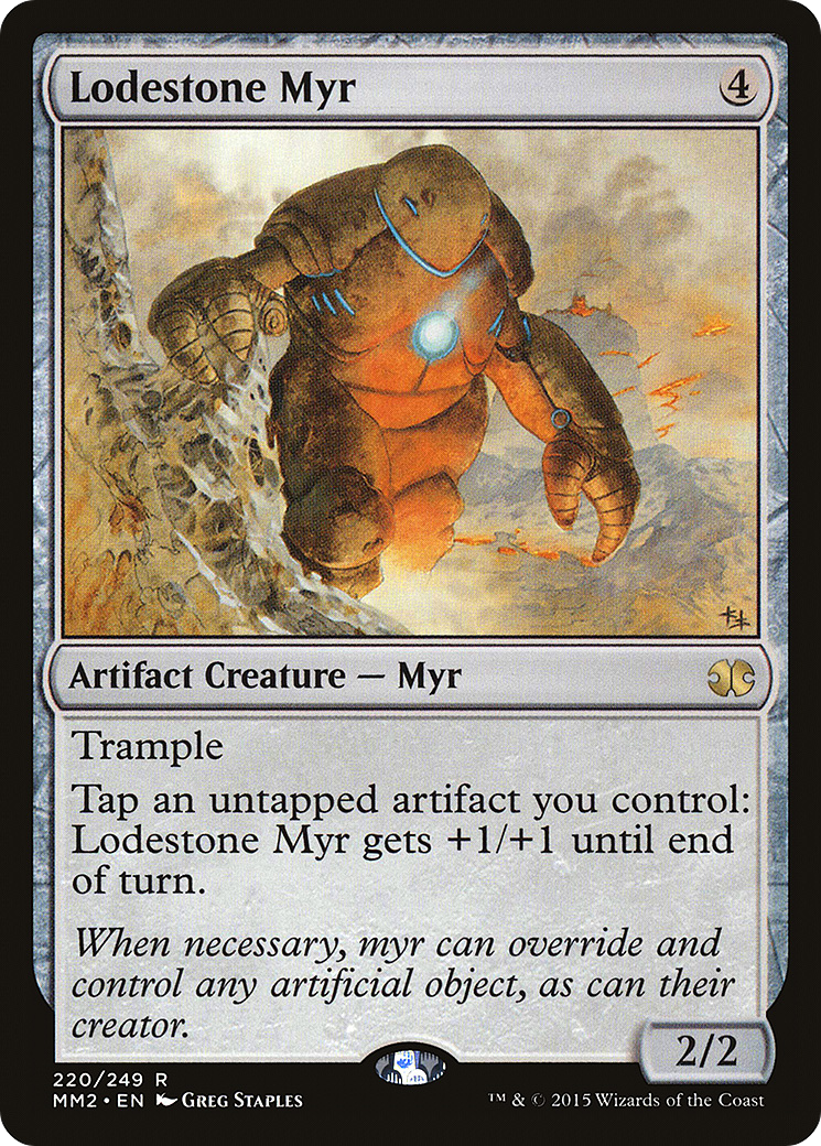 {R} Lodestone Myr [Modern Masters 2015][MM2 220] - Misty Mountain Games