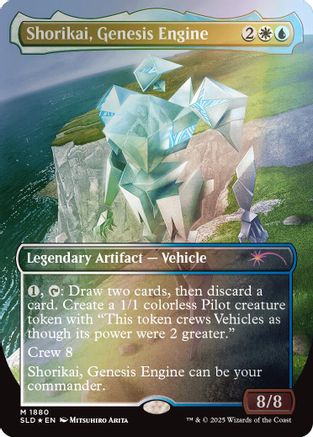 Shorikai, Genesis Engine (Rainbow Foil) [SLD 1880]  Foil