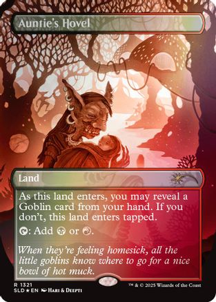 Auntie's Hovel (Rainbow Foil) [SLD 1321]  Foil