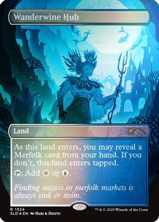 Wanderwine Hub (Rainbow Foil) [SLD 1324]  Foil