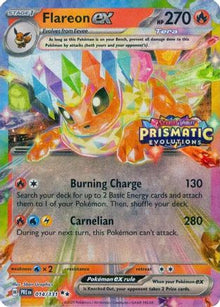 [PKM] Flareon ex (014/131) (Prismatic Evolutions Stamp) [Scarlet & Violet: Prismatic Evolutions]