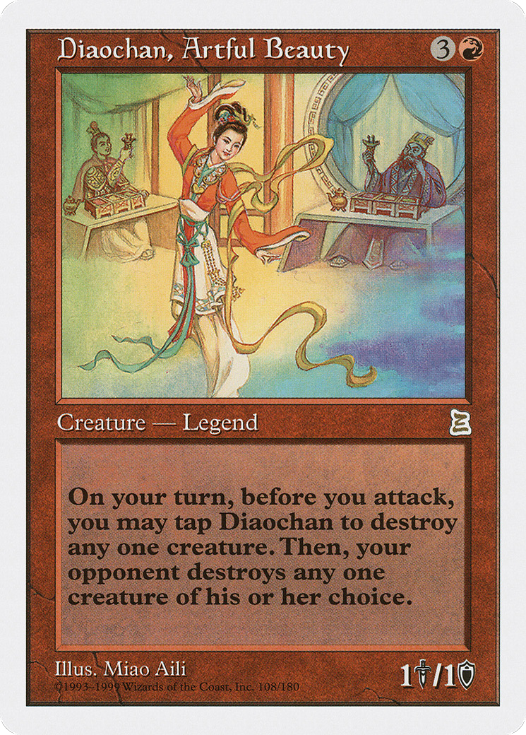 {R} Diaochan, Artful Beauty [Portal Three Kingdoms][PTK 108]