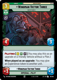 {SW-C}Wingman Victor Three - Backstabber (086/257) [Jump to Lightspeed]