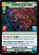 {SW-C}Wingman Victor Three - Backstabber (086/257) [Jump to Lightspeed]