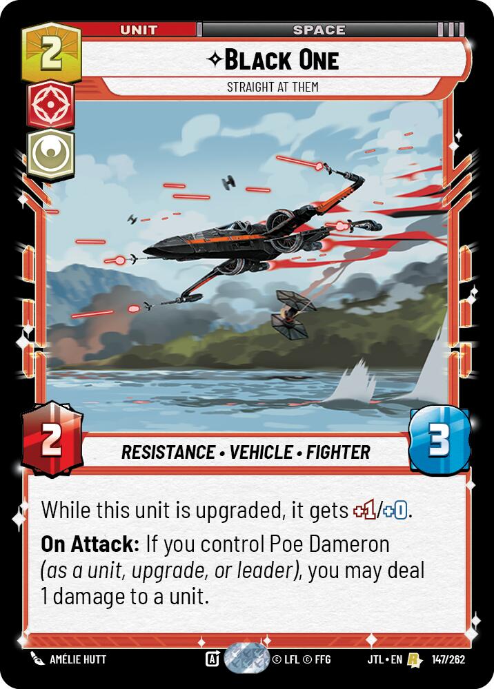 {SW-R}Black One - Straight At Them (147/257) [Jump to Lightspeed]
