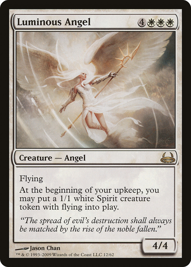 {R} Luminous Angel [Duel Decks: Divine vs. Demonic][DDC 012]