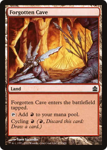 {C} Forgotten Cave [Commander 2011][CMD 273]
