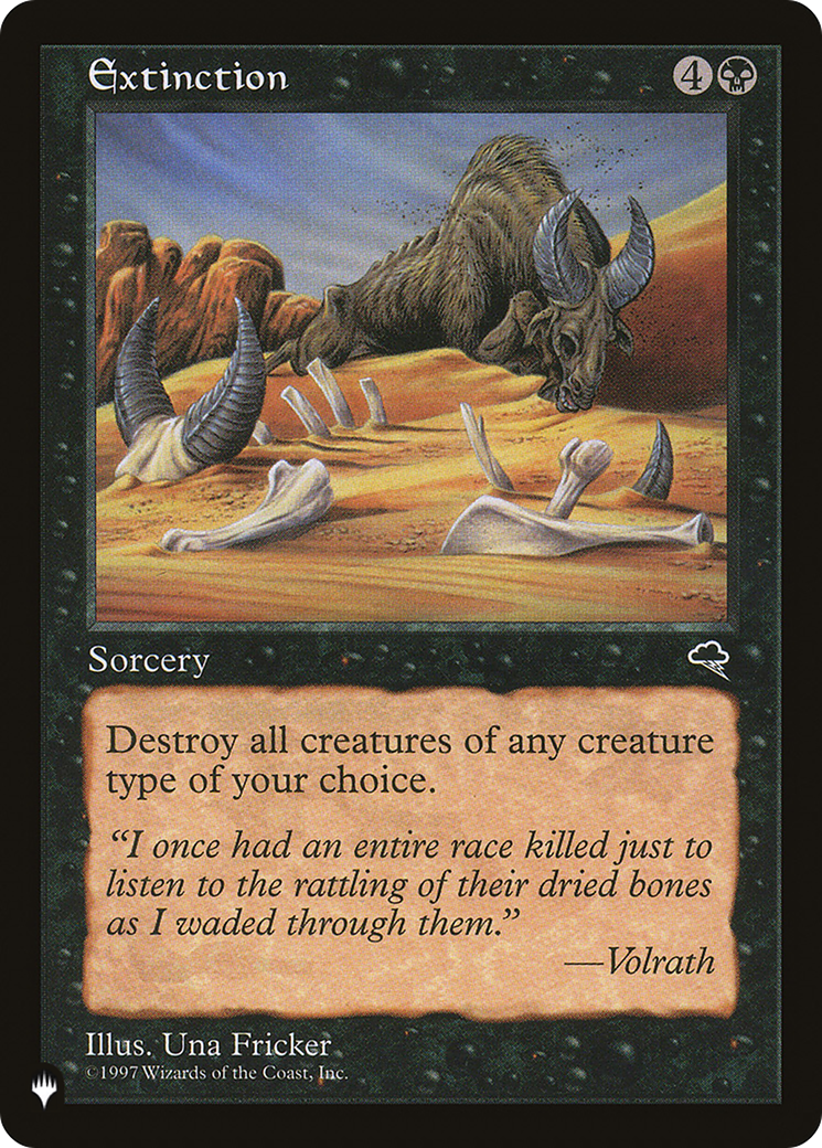 Extinction [LIST ]