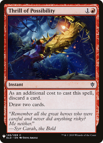 {C} Thrill of Possibility [Mystery Booster][LS ELD 146]