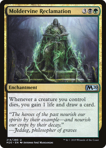 {C} Moldervine Reclamation [Core Set 2020][M20 214]