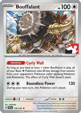 [PKM] Bouffalant (119/142) Holofoil [Prize Pack Series Cards]