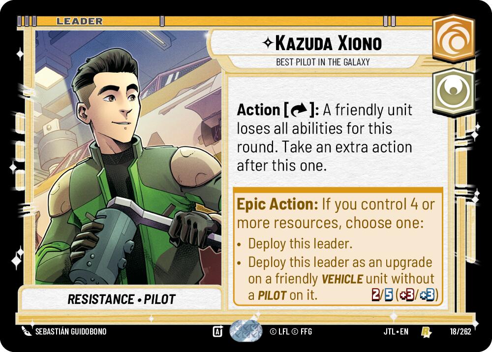 {SW-LD}Kazuda Xiono - Best Pilot in the Galaxy (018/257) [Jump to Lightspeed]