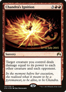 {R} Chandra's Ignition [Magic Origins Prerelease Promos][PR ORI 137]