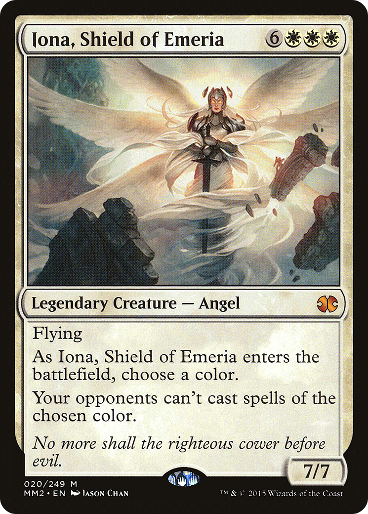{R} Iona, Shield of Emeria [Modern Masters 2015][MM2 020] - Misty Mountain Games
