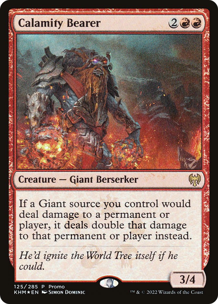 {R} Calamity Bearer [Resale Promos][PA KHM 125]